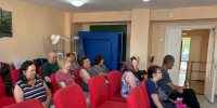 В пункте временного размещения посёлка Майский звучала музыка, согревающая сердца. - Администрация Белгородского района