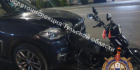 В Туле водитель BMW врезался в припаркованный велосипед - ИА Тульская пресса.Ru