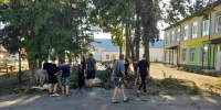 В Бузулукском районе продолжают устранять последствия урагана - Orenburg.Media