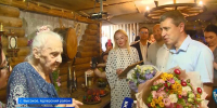 Столетний юбилей отметила ветеран Великой Отечественной войны Зайтар Атакян. С юбилеем ее поздравили депутаты 3-го округа - Городское Собрание