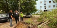 Ураганный ветер оставил без света дома в Дзержинске - Комсомольская Правда