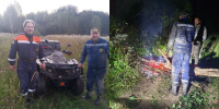 В Маслянинском районе спасатели нашли мужчину, застрявшего на квадроцикле в лесу - КП-Новосибирск