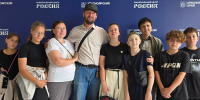 Молодёжная группа храма Элиты посетила Национальный центр «Россия» в Красноярске - Епархия