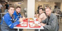 На площадке Курской АЭС-2 открылась новая столовая площадью около 400 квадратных метров. - Администрация МО Курчатов