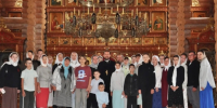 Молодежь с. Мусирмы Урмарского округа совершили паломническую поездку в Александро Невский мужской монастырь - Канашская Епархия