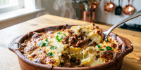 Запекаю картофель с фаршем, получается максимально сочным под золотистой сырной шапкой - просто пальчики оближешь - Pg11.Ru