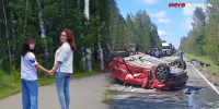 Эксклюзив «Умерла у меня на руках практически сразу». Житель Сургута потерял жену и дочь в страшном ДТП на тюменской трассе – он рассказал, как произошла авария - MegaTyumen.Ru