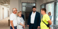 Станислав Трофимов: готовность школы № 35 составляет 75% - Администрация Калининского района