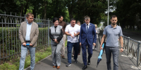 Андрей Кропоткин проинспектировал ход ремонта двух улиц в Калининграде - Единая Россия