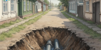 Часть Тарусы осталась без воды из-за прорыва трубопровода - Телерадиокомпания Ника