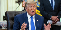 Президент США Трамп спрятался в тележке с едой, чтобы пересесть на другой самолет на фоне угроз Ирана - LiveKuban.Ru