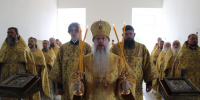 Архиерейское Богослужение в с. Студенок - Губкинская епархия