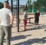 Спортсмены из Геническа и Каховки провели тренировку на новой спортплощадке в Федоровке - Херсонское агентство новостей
