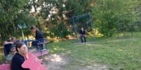 Развлечения на свежем воздухе "Веселые приключения". - Городищенская МЦРБ
