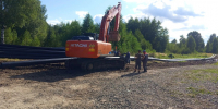 Специалисты выполнили прокол под железной дорогой для прокладки водовода в Новом Доскине в рамках нацпроекта «Инфраструктура для жизни» - Администрация г. Нижний Новгород