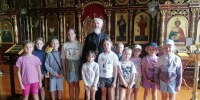 Воспитанники художественной студии Таштагола посетили экскурсию в храме - Кемеровская и Новокузнецкая епархия