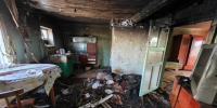 Под Астраханью сгорел жилой дом, пострадали двое человек - Bloknot-Astrakhan.Ru