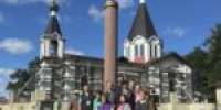Волонтеры помогли благоустроить территорию Ильинского храма в Колтушах - Выборгская Епархия