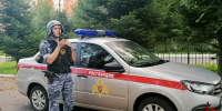 В Биробиджане сотрудники Росгвардии задержали нетрезвого водителя, совершившего ДТП - Росгвардия