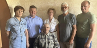 95-летний юбилей отметил житель Родинского района Пантелей Сергеевич Онофрей - Минсоцзащиты Алтайского края