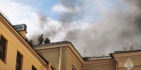 Пожар в ДК «Выборгский» потушили - tvspb.ru - ТК Санкт-Петербург