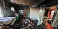 Два человека пострадали на пожаре в Камызякском районе - МЧС России