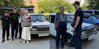 Блогеры подарили машину пенсионеру / Фото: предоставлено Максимом Лаврентьевым - ИА Амител