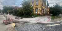 В Томске идут работы по подготовке к зиме на улице Кузнецова - ГТРК Томск