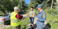 Сотрудники регионального МЧС проводят профилактические беседы - ГУ МЧС Ульяновской области