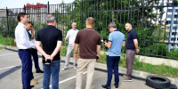 Депутат ГСС Микаел Багманян принял участие в выездном совещании по улице Вишнёвой - Городское Собрание