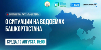 На брифинге БСТ обсудят ситуацию на водоёмах Башкирии - Сетевое издание Республика Башкортостан
