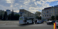 В Воронеже у «Галереи Чижова» утром 12 августа автобус №35 попал в ДТП - РИА Воронеж