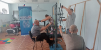 Занятие на тренажере "Капитан" - Соцзащита населения по Темниковскому району