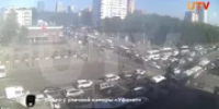 В Уфе отключили светофор на перекрестке проспекта Октября и Галле - Башинформ
