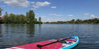 В Волгограде унесло течением трех девушек на сапах - Комсомольская правда