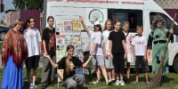 Мобильный библиотечный комплекс провёл праздник для детей Новосадового - Сетевое издание Знамя 31