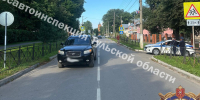 В Киреевске автомобиль сбил женщину на нерегулируемом пешеходном переходе - ГТРК