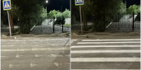 В Улан-Удэ обновляют разметку возле школ и детсадов ко дню знаний - ВостокТелеИнформ