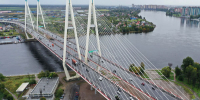 Вантовый мост сузят почти на две недели из-за ремонта - Петербургский формат