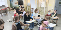Вдохновение в каждом мазке: В ДХШ имени Ю.М. Фролова стартовала третья творческая смена - Газета Макарьевский вестник