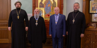 Правящий архиерей встретился с руководителем Красноярского отделения ИППО - Епархия