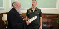 Митрополит Никита встретился с начальником пункта отбора на военную службу по контракту - Епархия