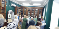 Музей редкой книги Центральной библиотеки распахнул свои двери для туристов с теплохода «Павел Миронов»! - ЦБС Вольского района