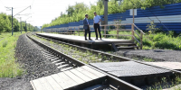 В Кемерове завершили строительство новой железнодорожной платформы городского электропоезда «21-й микрорайон» - Администрация города