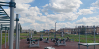 В селе Ташкиново состоялся мониторинг спортивной площадки - Единая Россия