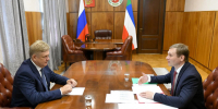 Глава Хакасии встретился с полпредом президента РФ в СФО Анатолием Серышевым - ИА Хакасия