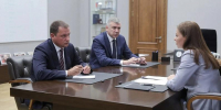 Александр Цыбульский провел рабочую встречу с депутатом Государственной Думы РФ Марией Харченко - Сетевое издание Маяк