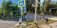 Вандалы уничтожили макеты пешеходов возле саратовской школы - Провинциальный телеграфъ