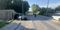 В Новосибирской области водитель без прав погиб в столкновении с воротами - КП-Новосибирск