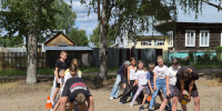 Спортивные эстафеты в селе Моста - Южский район